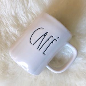 Rae Dunn CAFÉ Mug Brand New